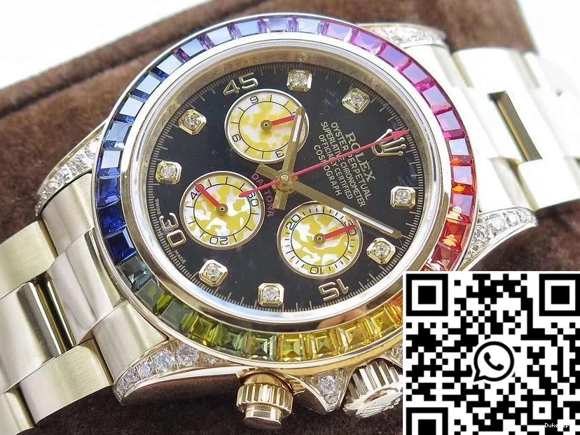 Rainbow Factory Rolex Movement 116589RBOW BL Daytona 4130 Cosmograph 0601